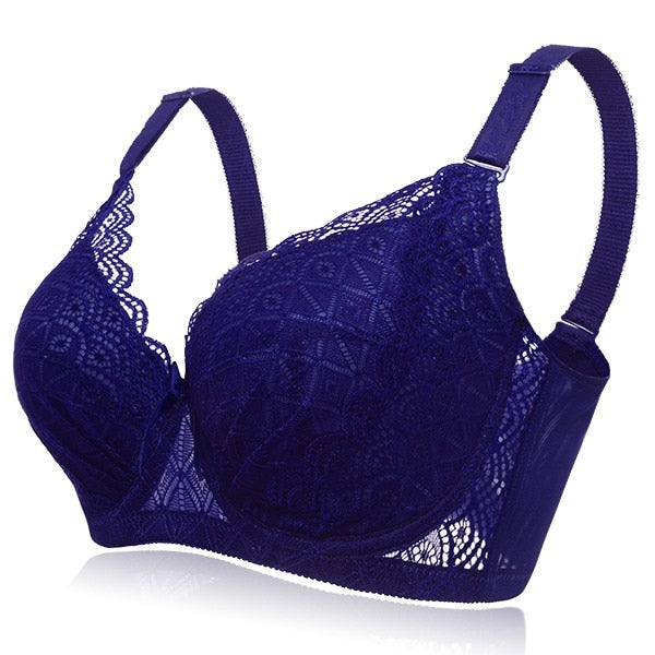 Sexy Push Up Minimizer Lace Busty Bras