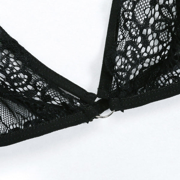 Bra Set Transparent lace Underwear
