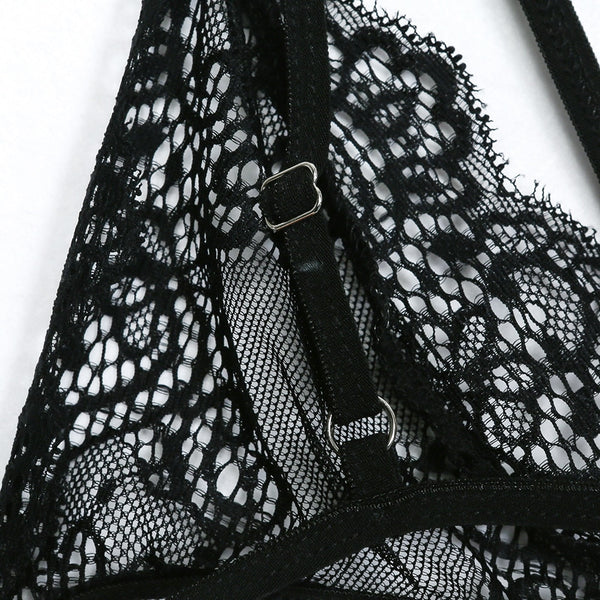Bra Set Transparent lace Underwear