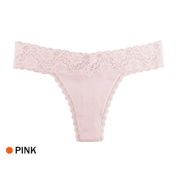 Comfort Women's Cotton G-String Thong Panties