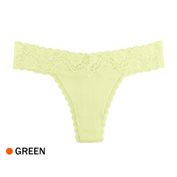Comfort Women's Cotton G-String Thong Panties
