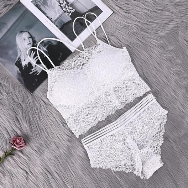 Bra Set Transparent Lace