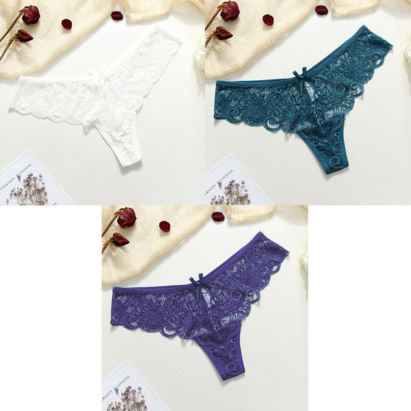 3 Pcs  Sexy G-string Panties Women