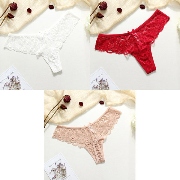 3 Pcs  Sexy G-string Panties Women