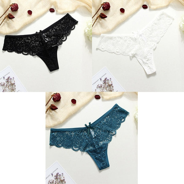 3 Pcs  Sexy G-string Panties Women