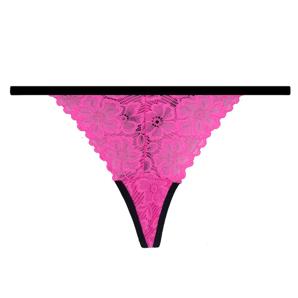 10 Pcs/lot Sexy Lace Cotton Women G-String